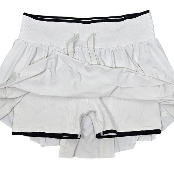 All In Motion Knit Active Seamless Pull On Drawstring Skort White Size Small - Picture 10 of 13